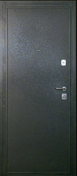 Дверь металлическая,  холодная,  с полимерным покрытием,  сталь 2 мм.