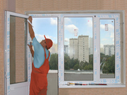 Изготовление и монтаж пластиковых окон. Застекление балконов.